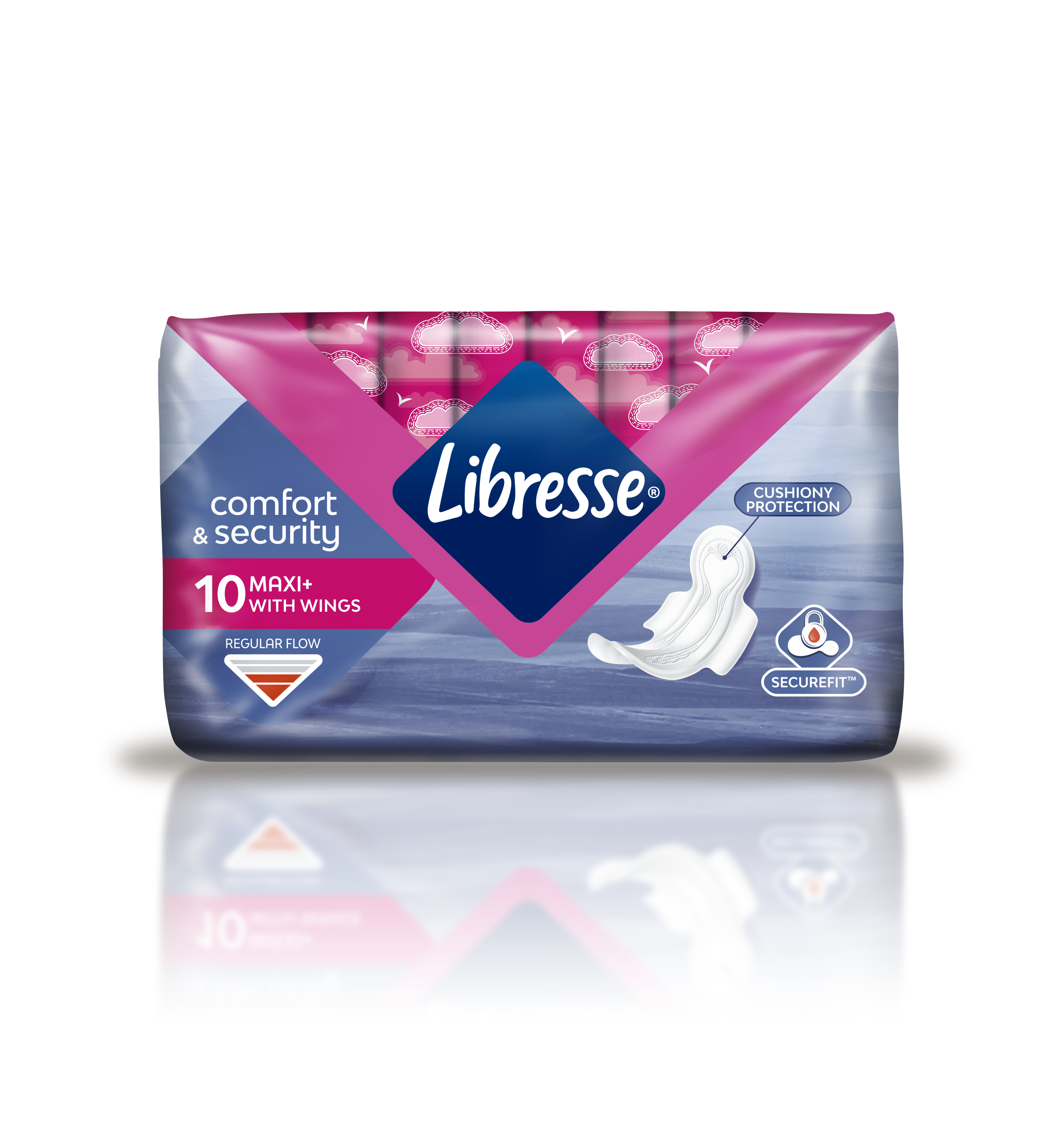Absorbante Maxi+ cu aripioare